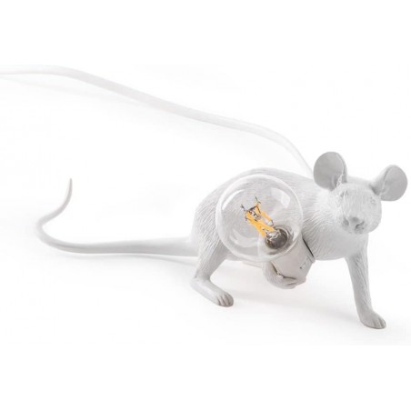 Lampada in resina "Mouse Lamp Lop"