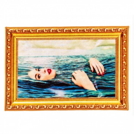 Tappeto Toiletpaper Sea Girl 60 x 90 cm seletti