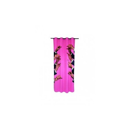 Tenda in poliestere toiletpaper 140x280 lipstik pink