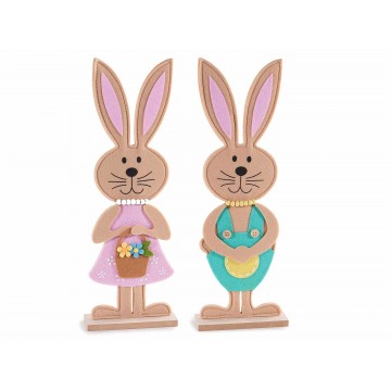 Coniglietti in legno e...