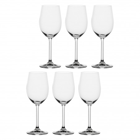 Set 6 bicchieri Bianco 340 ml Novello